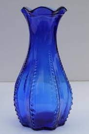 Cobalt Blue Vase Blue Glass Vase