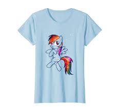 My Little Pony Rainbow Dash Glitter Mane T Shirt