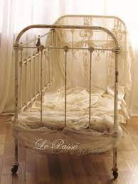 Brocante Vintage Wieg Crib Baby Bed