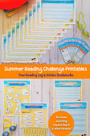 Free Summer Reading Printables 100 Book Challenge Pk1homeschoolfun