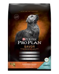 Purina Pro Plan Savor Shredded Blend Adult Chicken Rice Formula Dry Dog Food