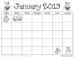 Printable yearly calendar for 2021. Free Calendar Templates 2020 2021 Miss Kindergarten