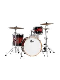 used gretsch renown 3 pc drum set w 24