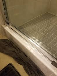 Bottom Sliding Shower Track