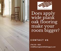 wide plank oak flooring make room big