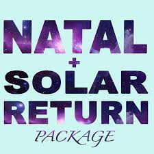 Astrology Natal Chart Reading Solar Return Chart Package Deal Detailed Handwritten Reading By Experienced Astrologer Samantha Morgan