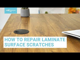 repair laminate surface scratches