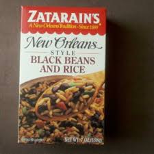 black beans rice and nutrition facts