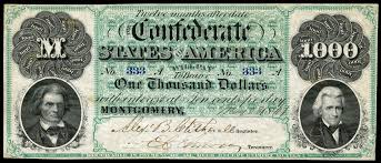 How much does one million dollars in 100 dollar bills weigh? 1861 Confederate 1000 Bill Coinsite