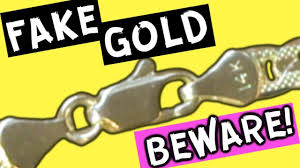 Real gold is not magnetic, but many other metals are. How To Spot Fake Gold How To Know If Gold Is Real Or Fake At Home Educational Jewelry Gold Fake