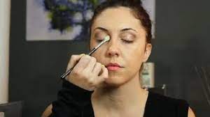 brown white dress makeup tricks
