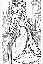 princess disney coloring page