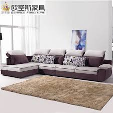 Your living room furniture should be prepared for life's ups and downs. Fabric Sofa Set L Shape