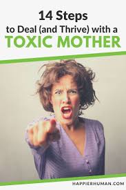 In order to identify whether or not someone is a toxic parent, you should look for signs that indicate that they are toxic. 14 Steps To Deal And Thrive With A Toxic Mother Happier Human
