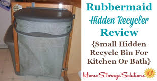 rubbermaid kitchen recycling bin review