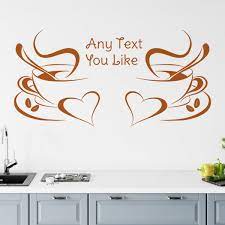 Morning Coffee Kitchen Wall Art Sticker