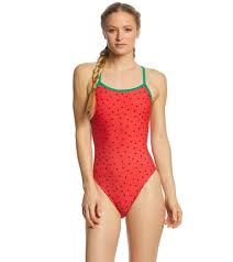 Sporti Watermelon Thin Strap One Piece Swimsuit At Swimoutlet Com