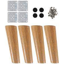 1 set nordic style wooden table legs