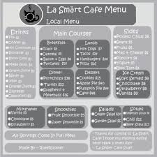 Free to use in your builds!if you are planning to repost my decal. Cafe Menu Bloxburg