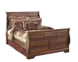 Ashley Timberline Queen Sleigh Bed In