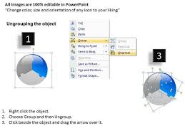 One Third Pie Chart Powerpoint Slides And Ppt Templates