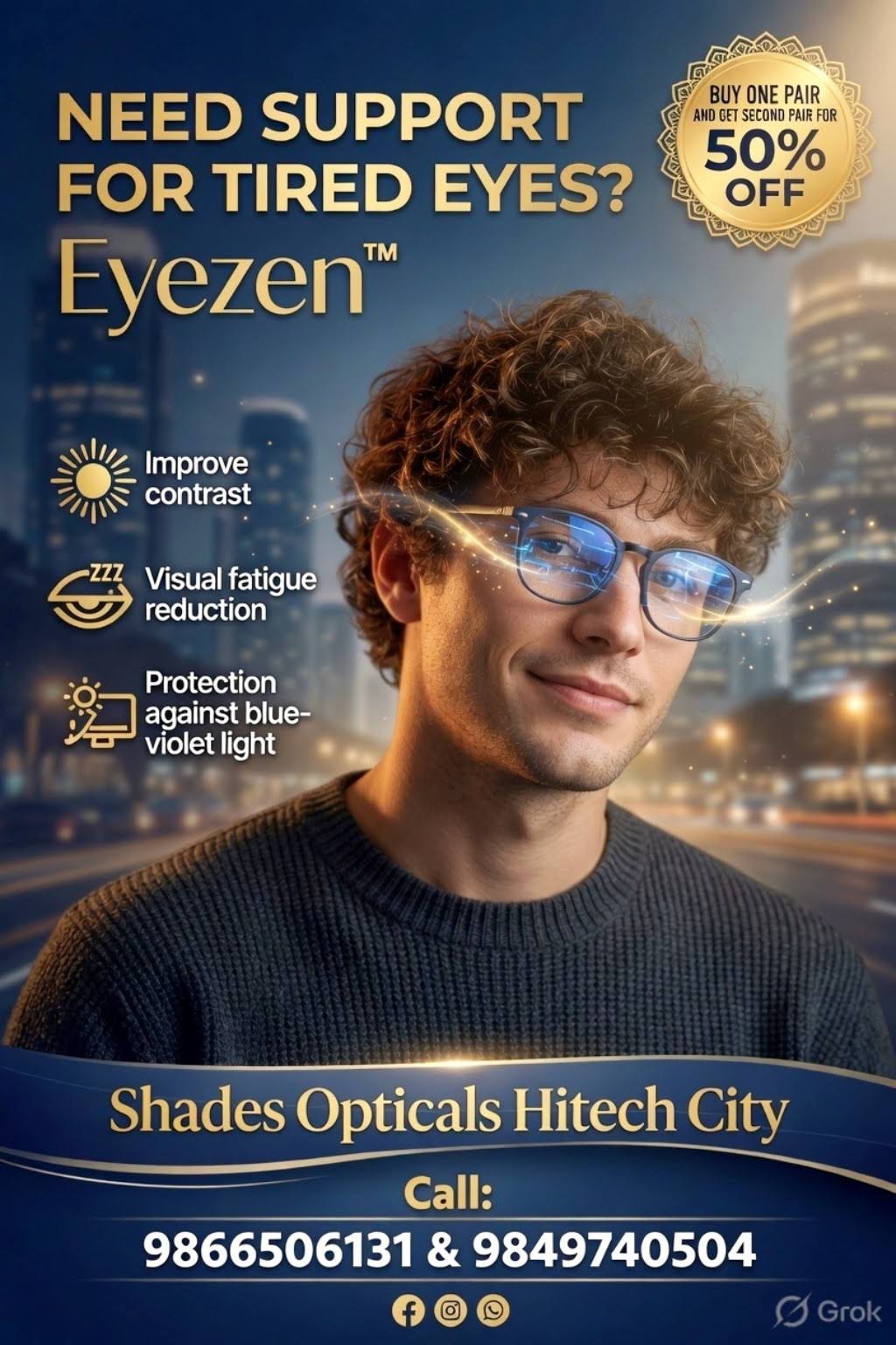 Essilor Eyezen lenses product image