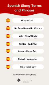 spanish slang terms and phrases