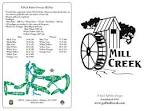 Score Card : Mill Creek Golf Course