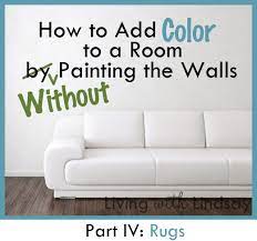color to a room without painting