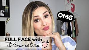 full face makeup tutorial it