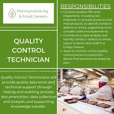 quality control technician ag and