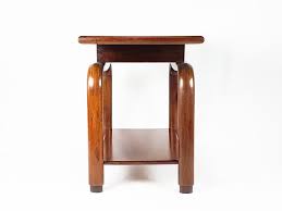 Italian Wooden Side Table 1930s For