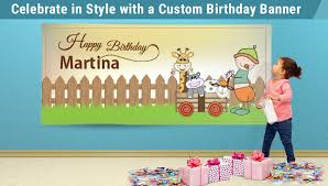 Celebrate In Style With A Custom Happy Birthday Banner