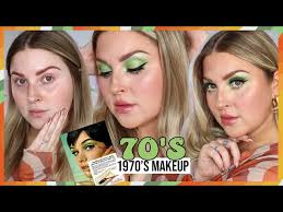 decades series 1970s makeup tutorial