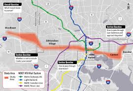 red line east west transit project