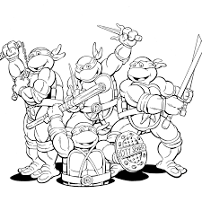 Hundreds of free spring coloring pages that will keep children busy for hours. Printable Ninja Turtles Coloring Pages Coloring Home