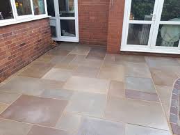 Mixed Sandstone Paving Slabs