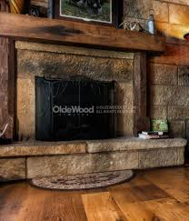 Wood Fireplace Mantels Reclaimed Barn