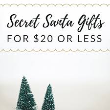secret santa gift ideas for under 20