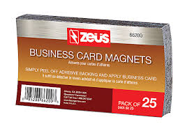 Make a huge impression for a low cost! Baumgartens Business Card Magnets 2 X 3 12 Black Pack Of 25 Office Depot