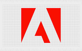 adobe logo history evolution of the