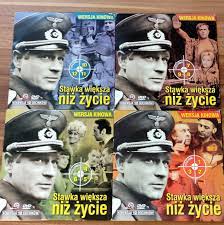Stawka wieksza niz zycie. 4 plyty DVD, 12 Odcinkow. Katowice Załęska  Hałda-Brynów cz. Zach. • OLX.pl
