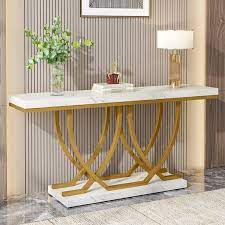 Rectangle Wooden Console Table