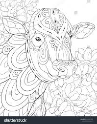 This adult coloring book contains 40 fantastic cow coloring pages in paisley, henna and mandala style designs that are designed to promote stress relief and relaxation. Pin On Z Bauernhoftiere