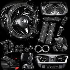 ekala 32pcs bling car accessories set