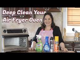 air fryer oven tips to deep clean