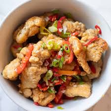 Homemade Chinese Salt and Pepper Chicken - Cooking Gorgeous