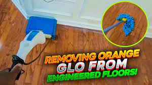 orange glo from engineered floors