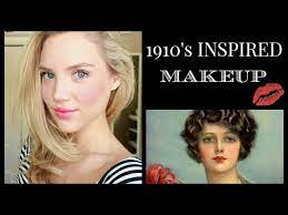 natural makeup 1910 s you