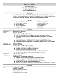 HR CV Sample